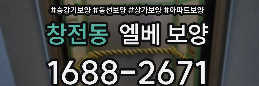 창전동 엘베 보양