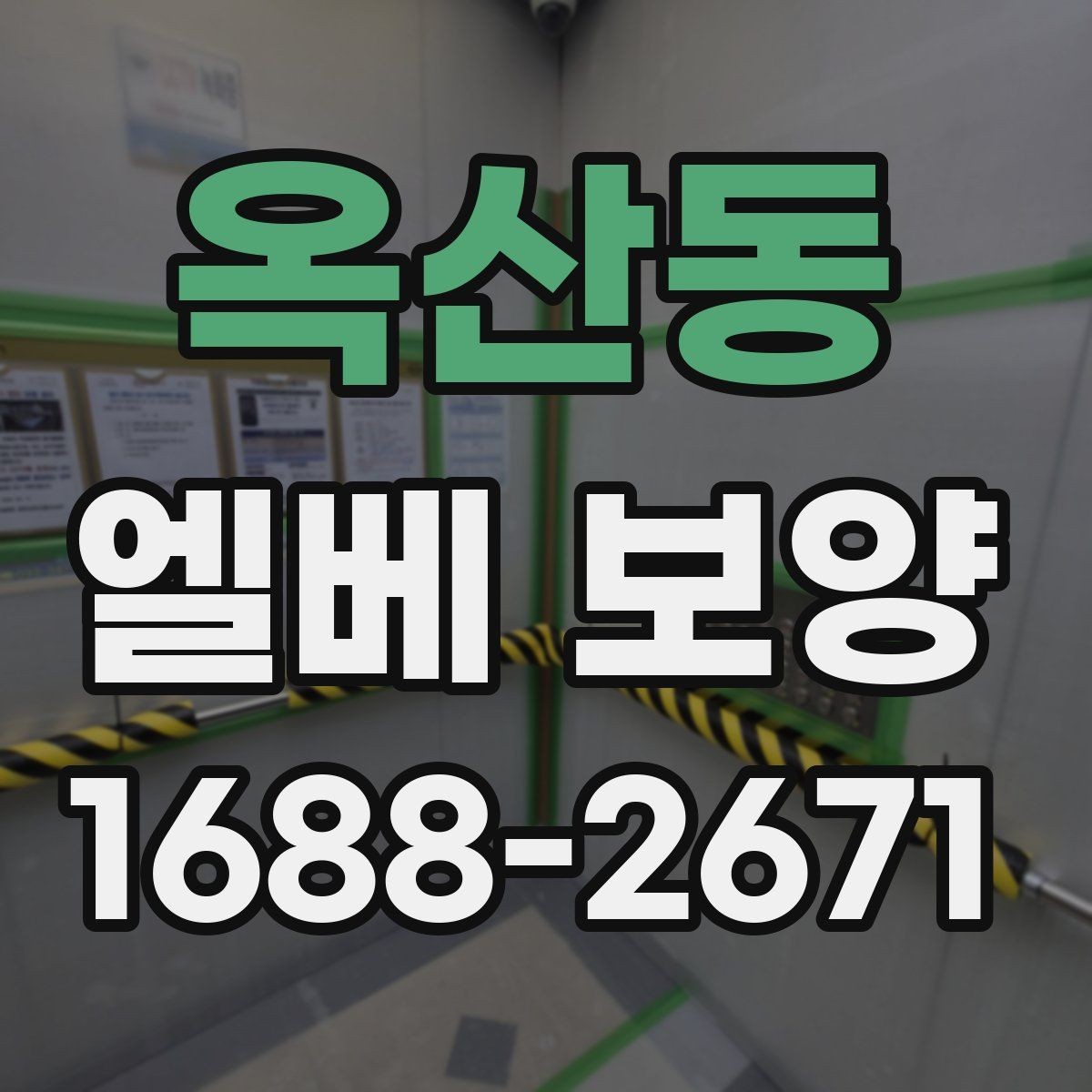 옥산동 엘베 보양 공사 전후 꼭 확인할 구역 정리