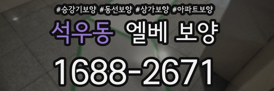 석우동 엘베 보양