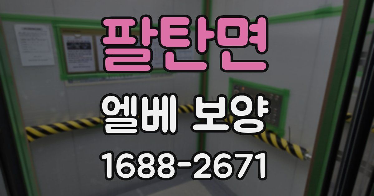 팔탄면 엘베 보양