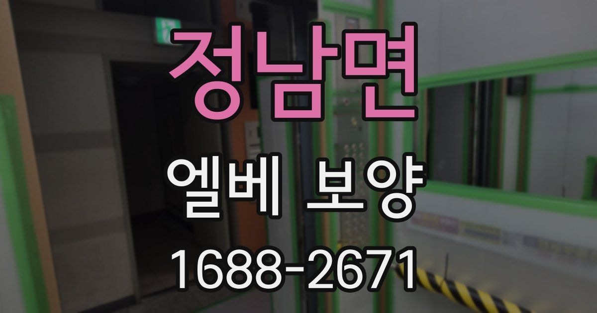 정남면 엘베 보양