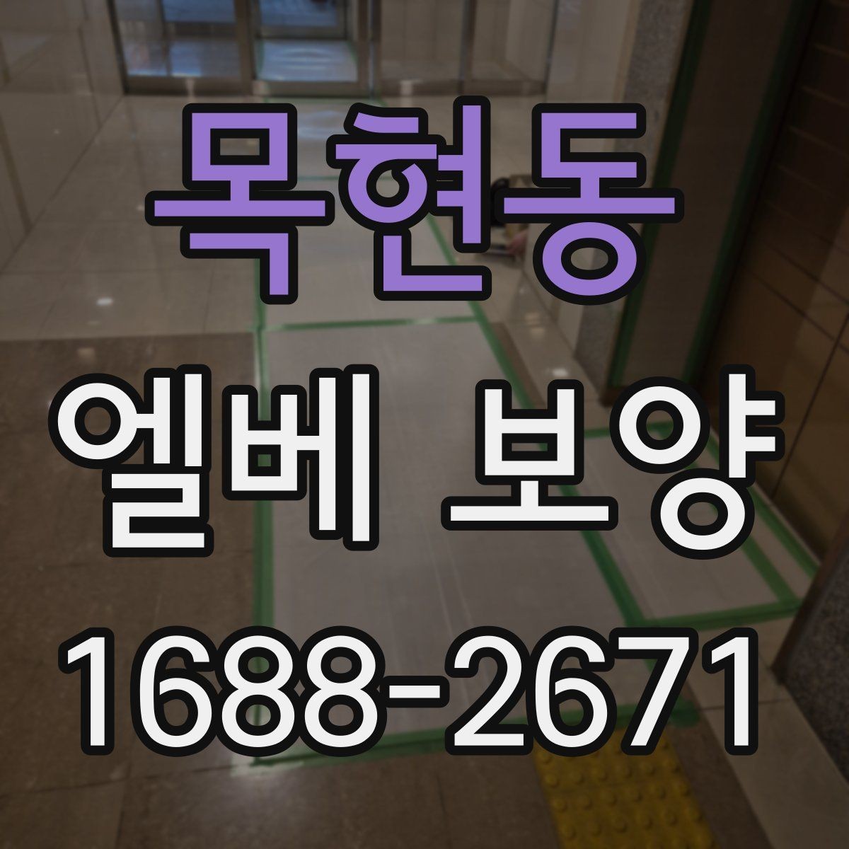 목현동 엘베 보양 유리 패널이 있는 내부에서 볼 점검 항목