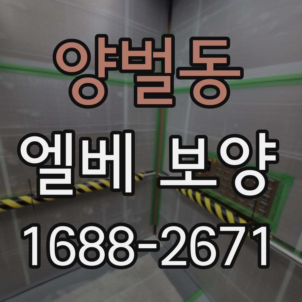 양벌동 엘베 보양 문틀과 버튼부를 함께 보호하는 기준