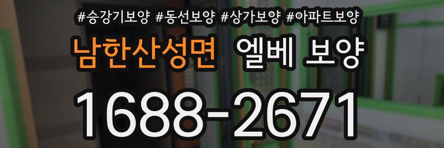 남한산성면 엘베 보양