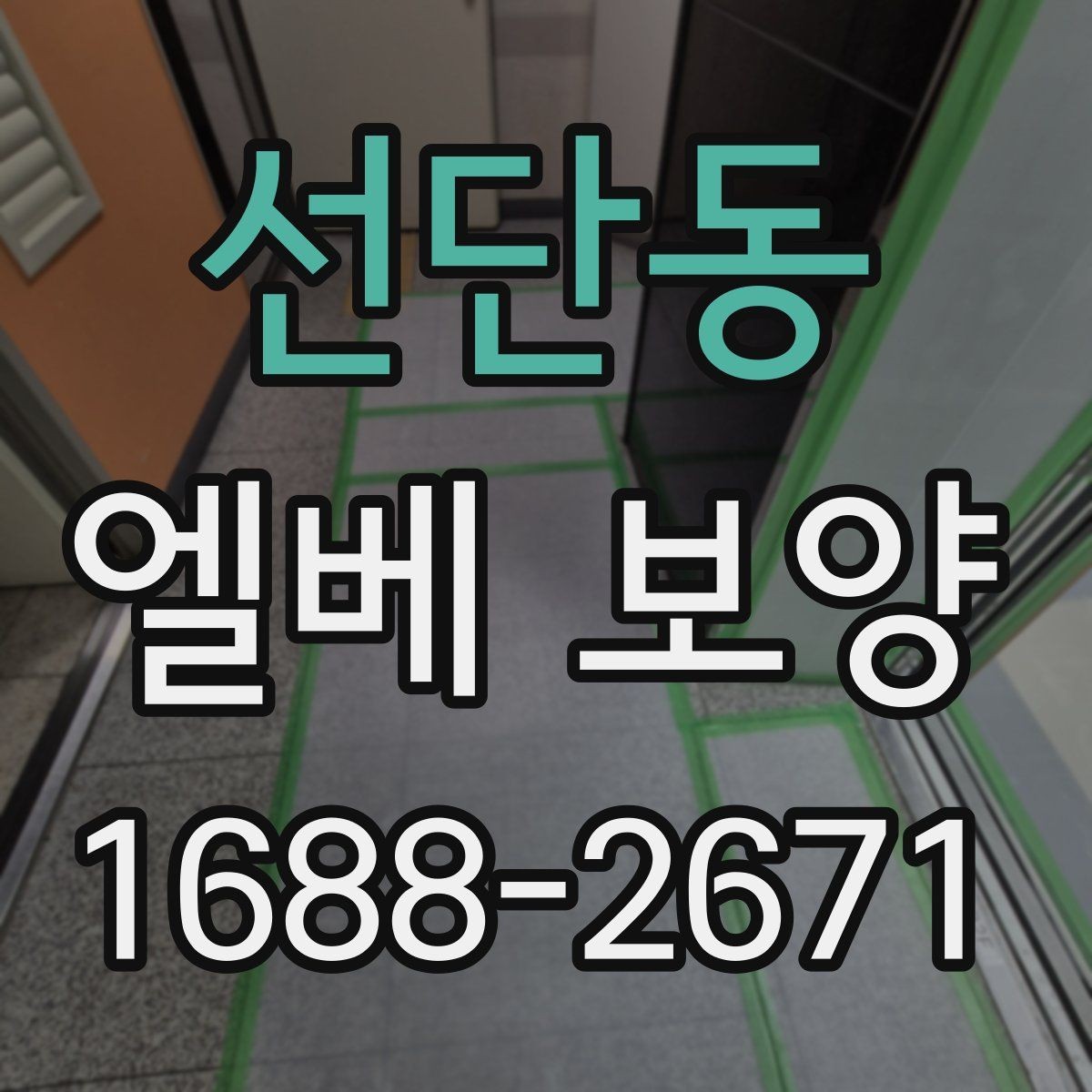 선단동 엘베 보양 마감재 특성에 따라 달라지는 시공 포인트