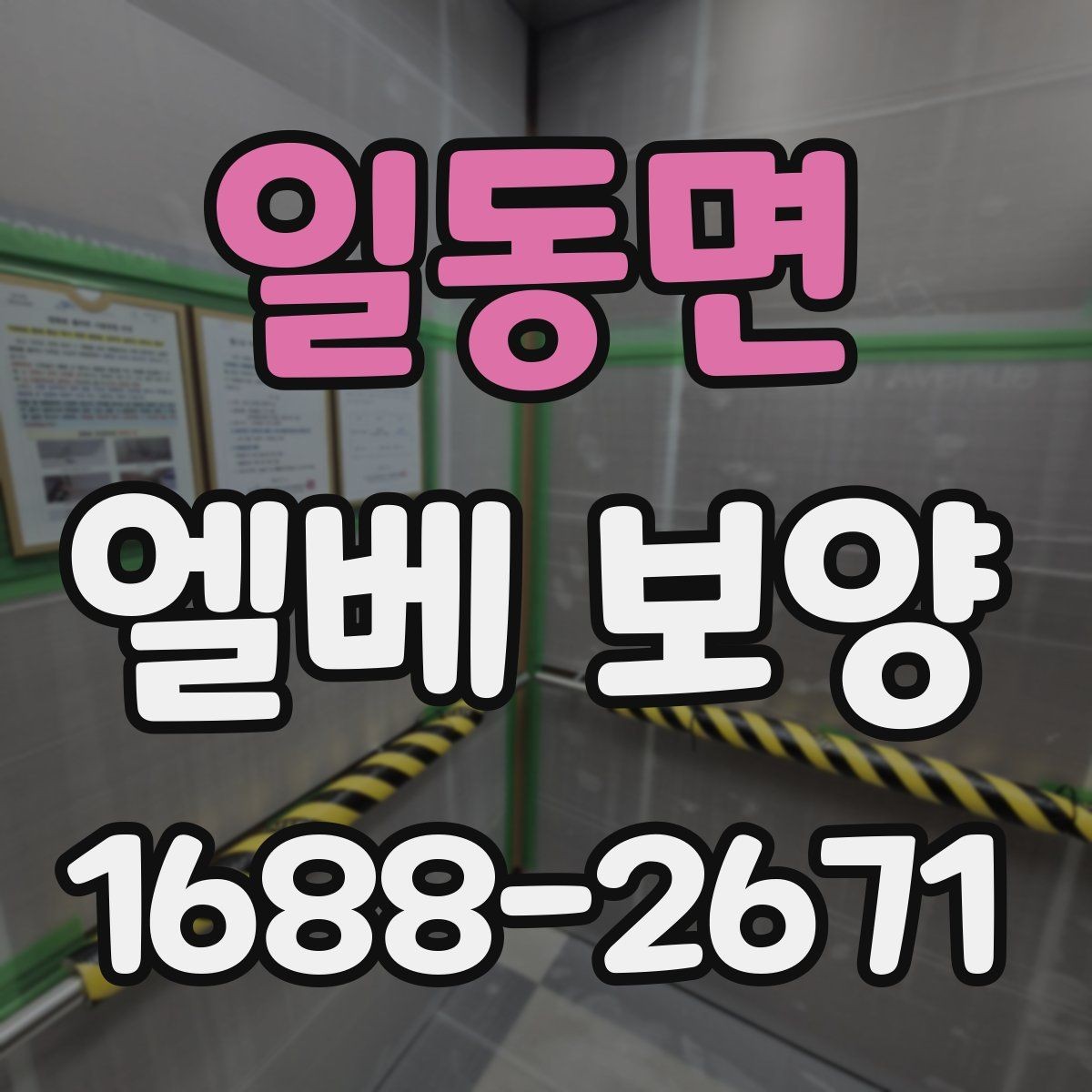 일동면 엘베 보양 버튼부와 문틀을 따로 지키는 이유