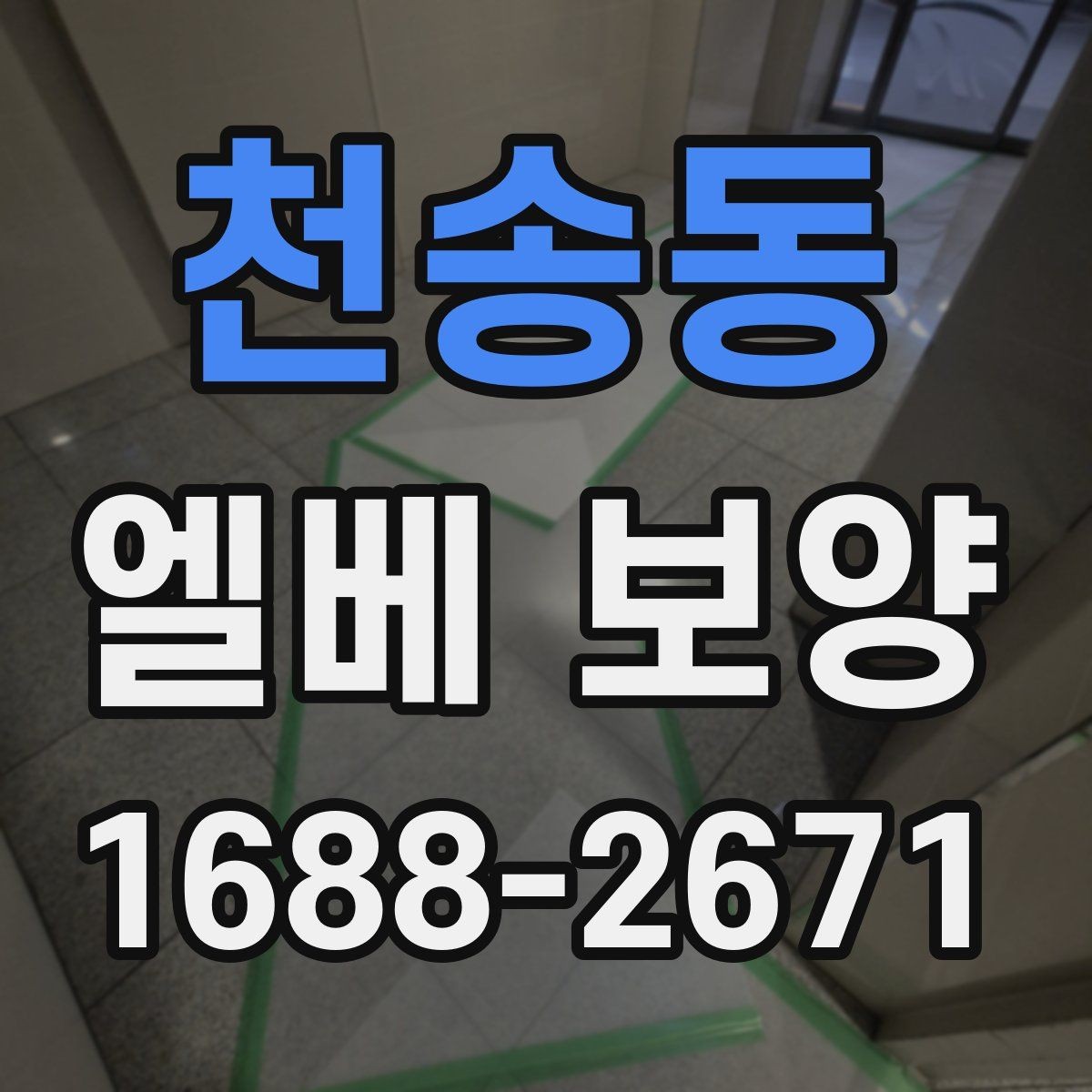 천송동 엘베 보양 버튼부와 모서리 보호를 따로 보는 이유