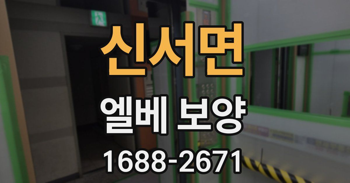 신서면 엘베 보양
