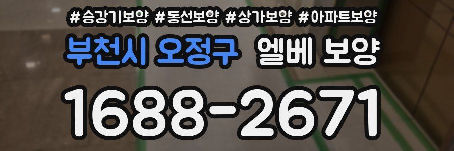 부천시 오정구 엘베 보양