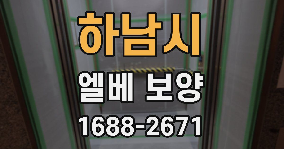 하남시 엘베 보양