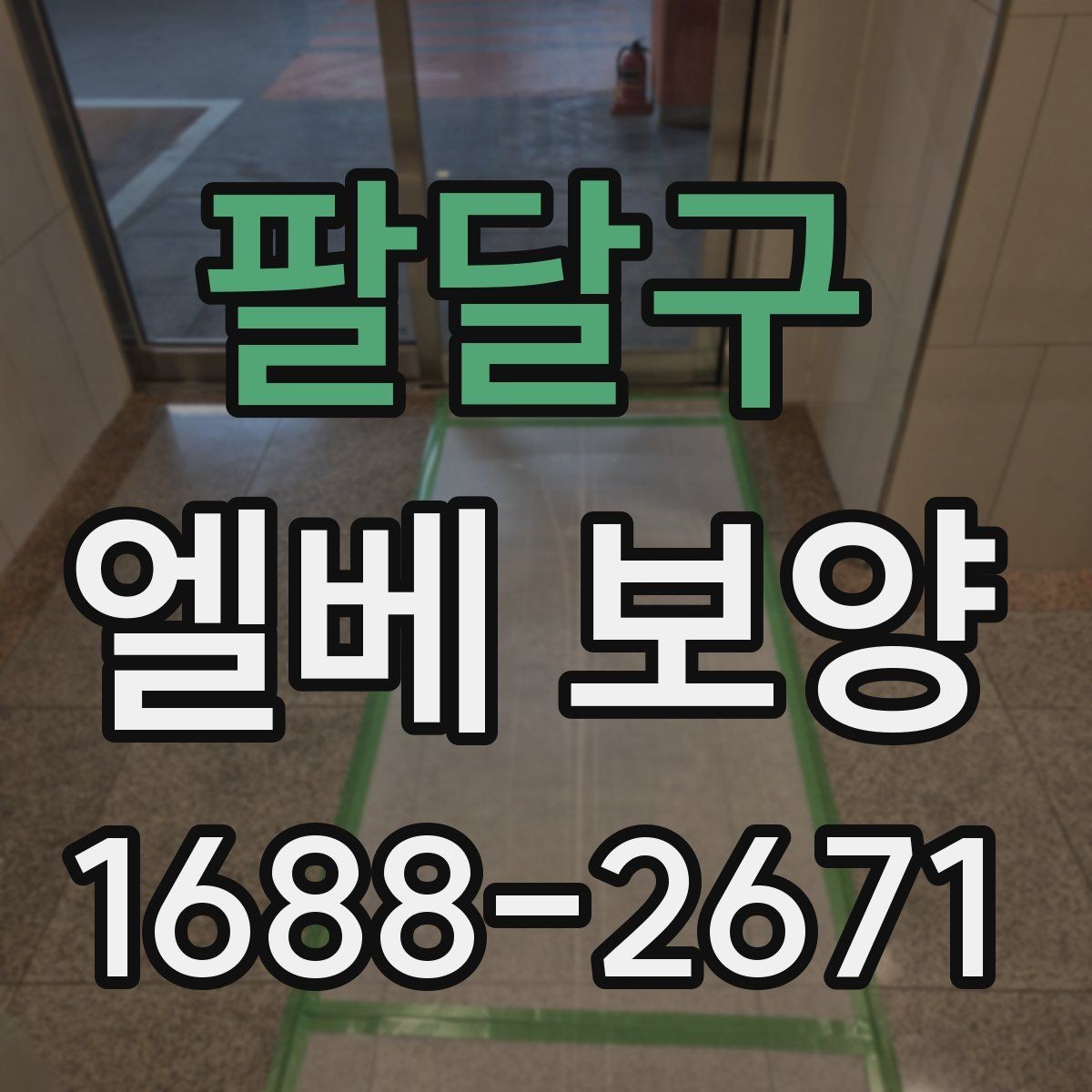 팔달구 엘베 보양 민원 발생 쉬운 부분 미리 막는 법