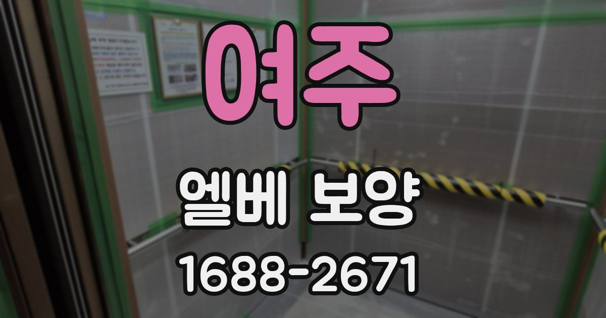여주 엘베 보양