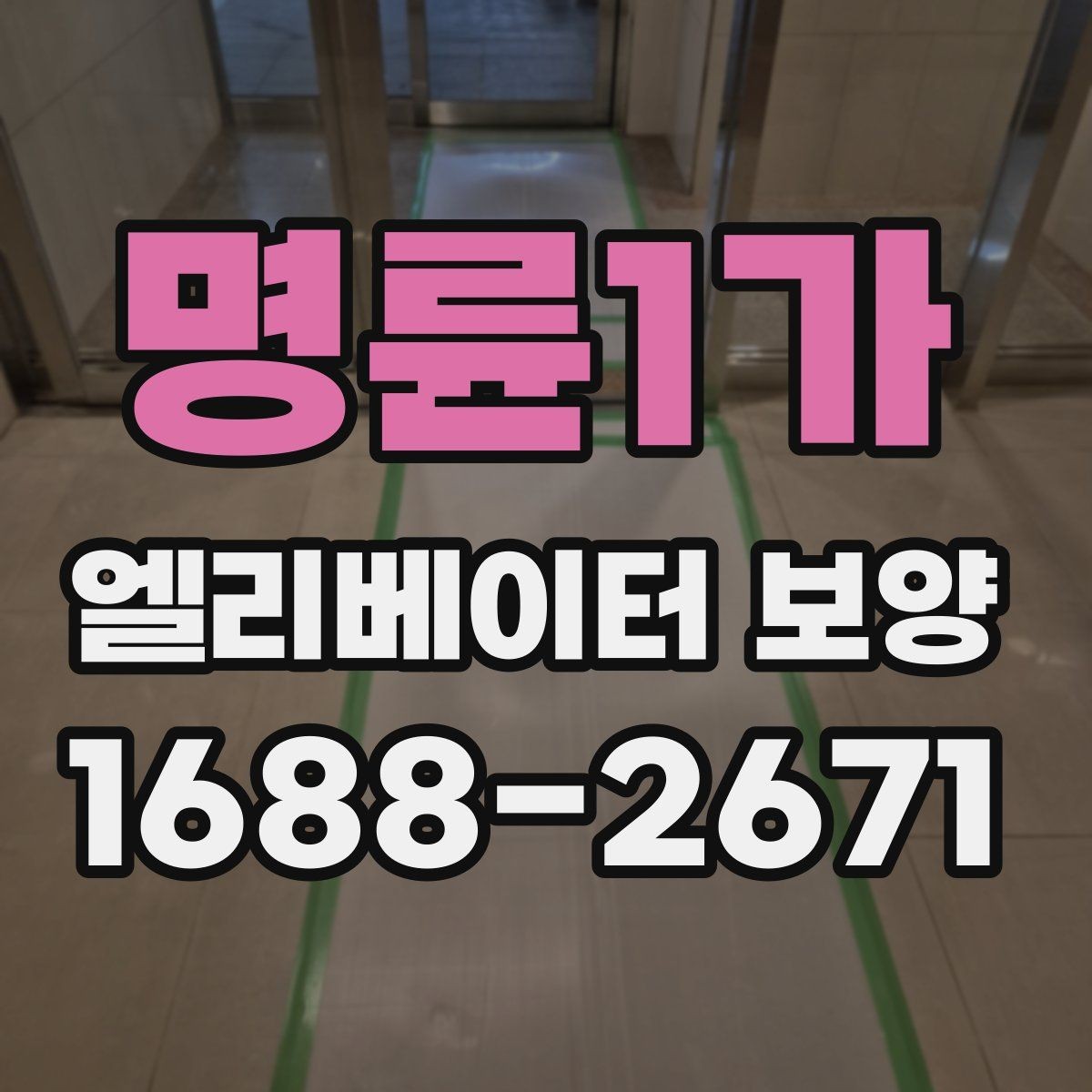 명륜1가 엘리베이터 보양 업체와 협의할 때 질문할 내용