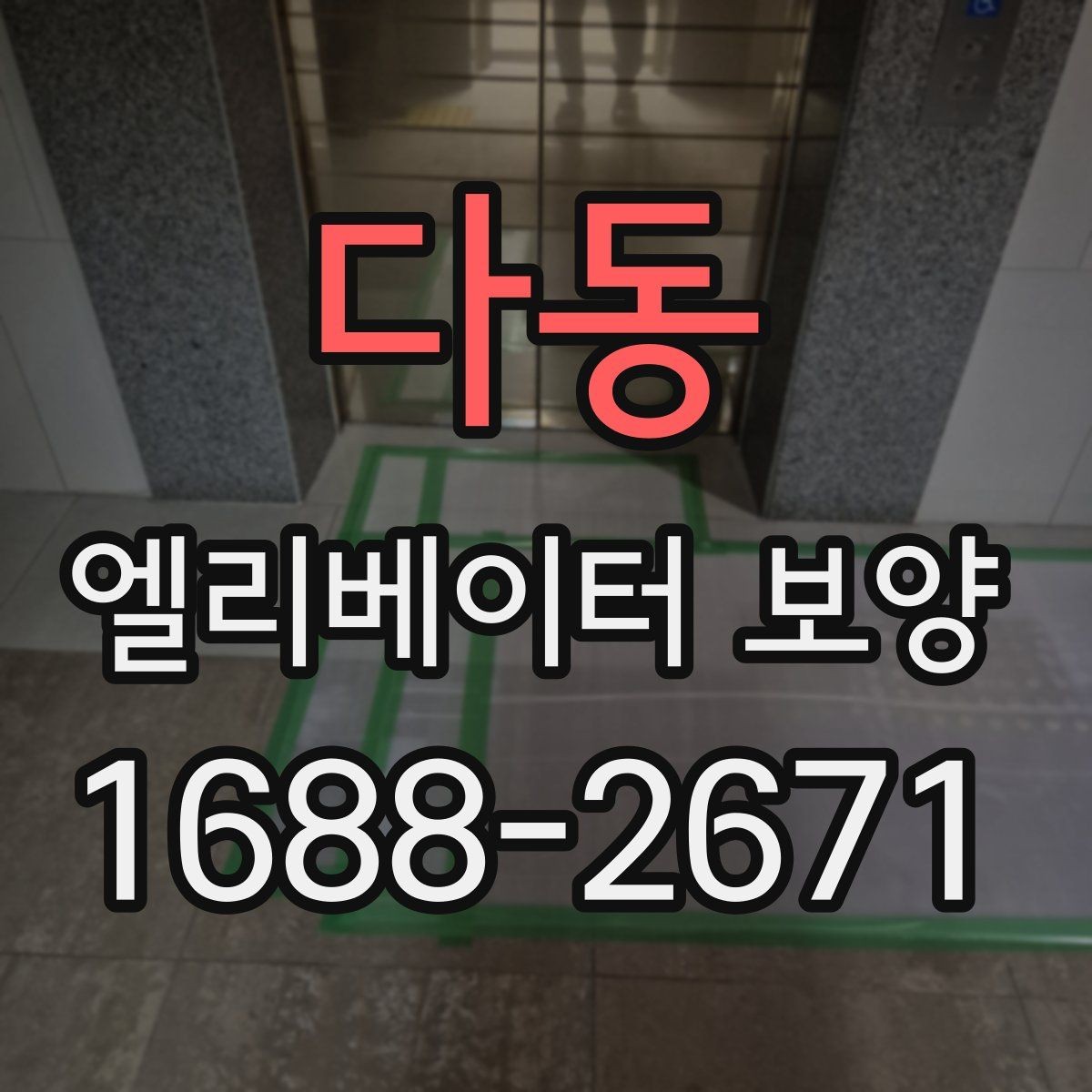 다동 엘리베이터 보양 현장에서 자주 묻는 질문 모음