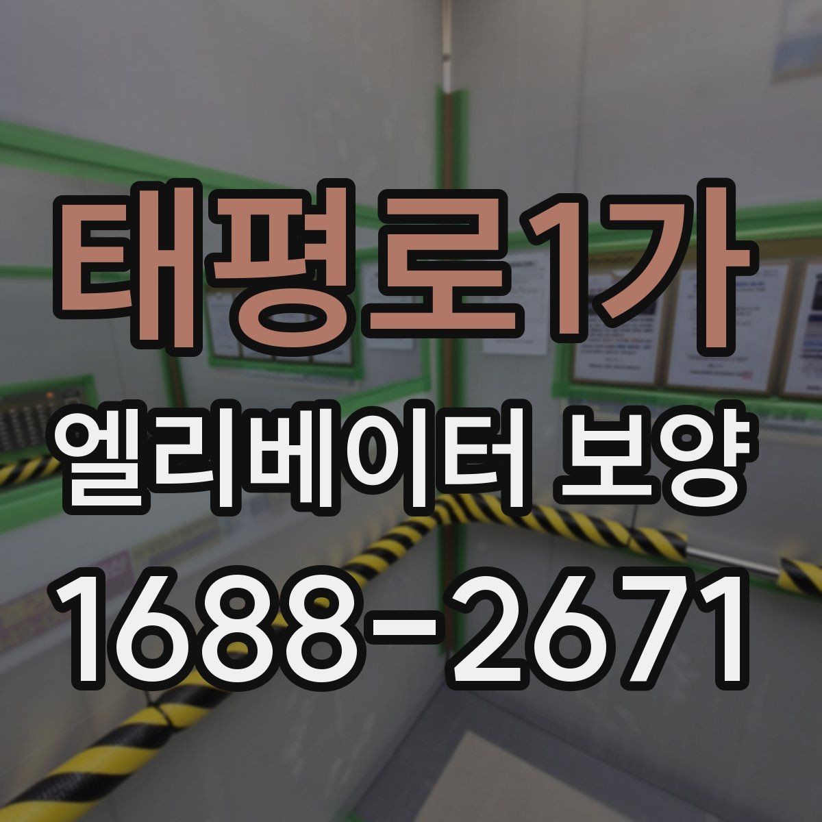 태평로1가 엘리베이터 보양 관련 계약 전 살펴볼 내용