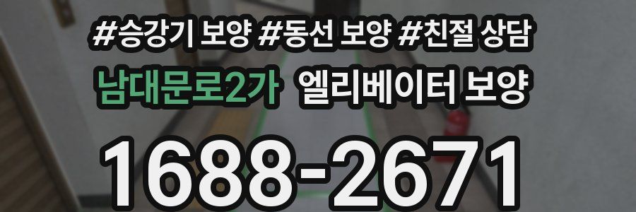 남대문로2가 엘리베이터 보양