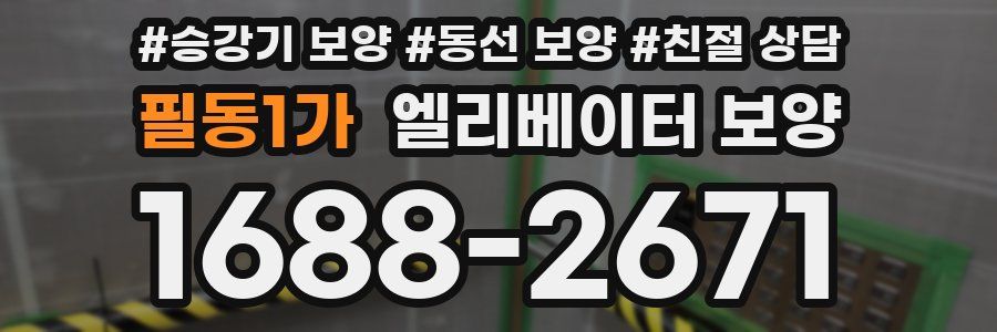 필동1가 엘리베이터 보양