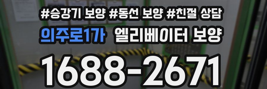 의주로1가 엘리베이터 보양