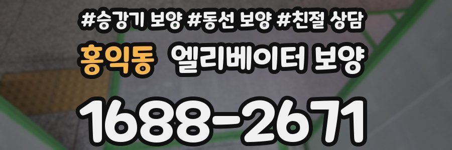 홍익동 엘리베이터 보양