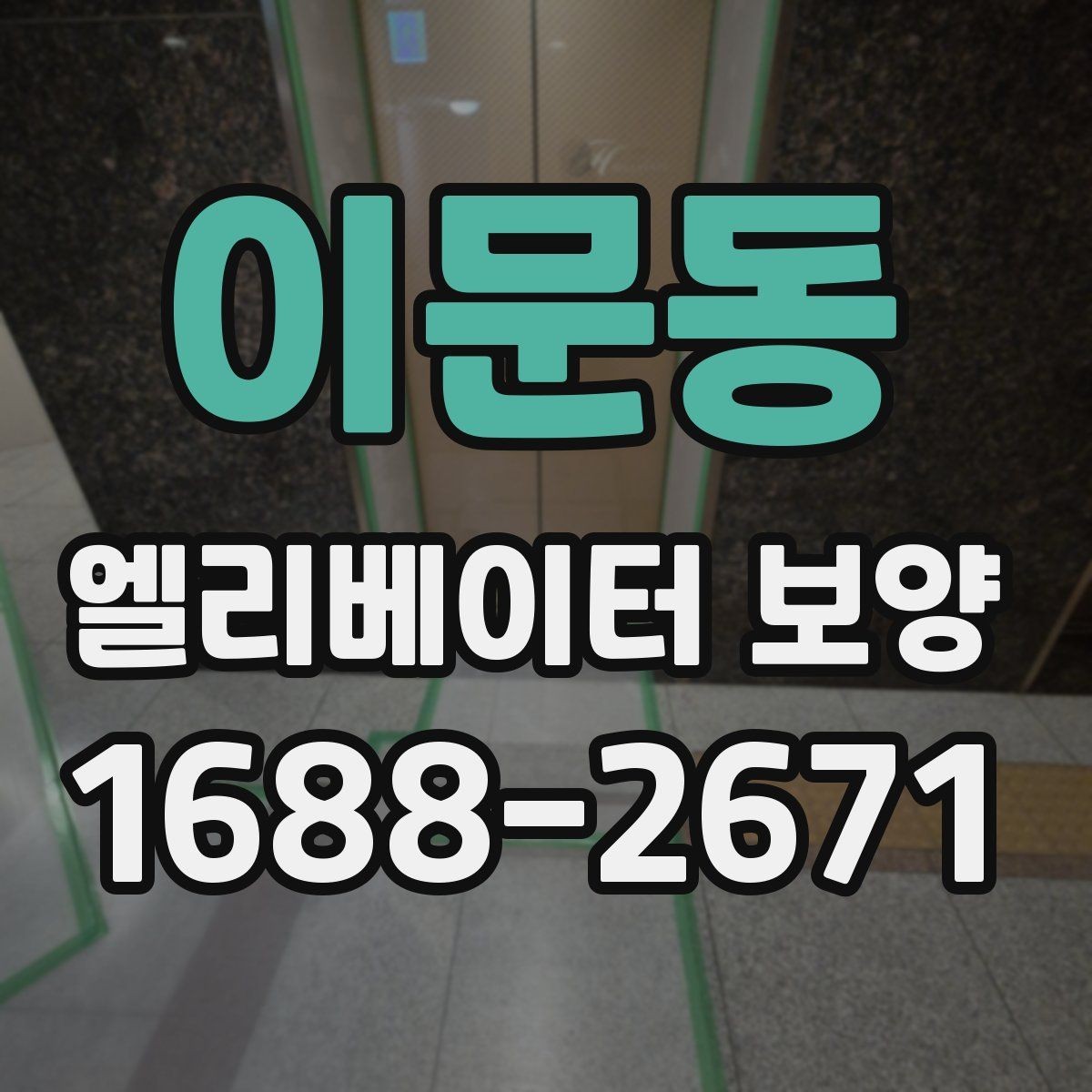이문동 엘리베이터 보양 설치와 철거의 균형을 맞추는 법