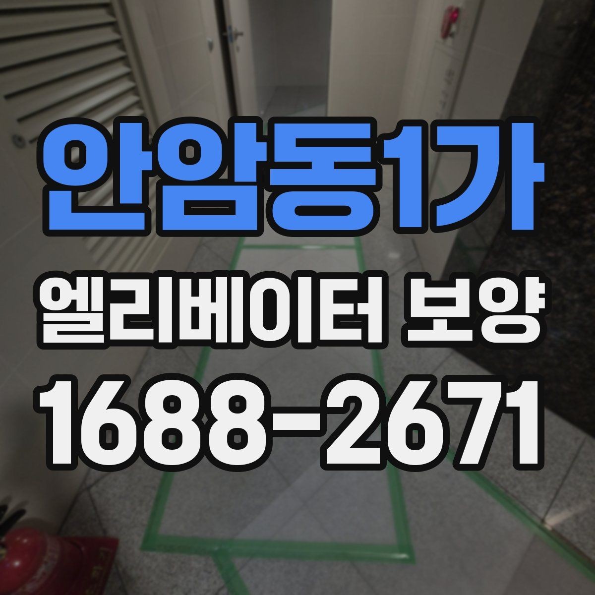 안암동1가 엘리베이터 보양 업체 선택 시 체크할 항목