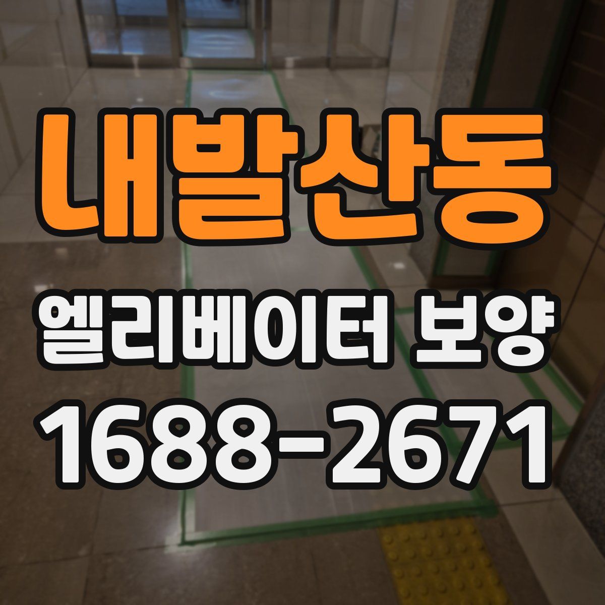 내발산동 엘리베이터 보양