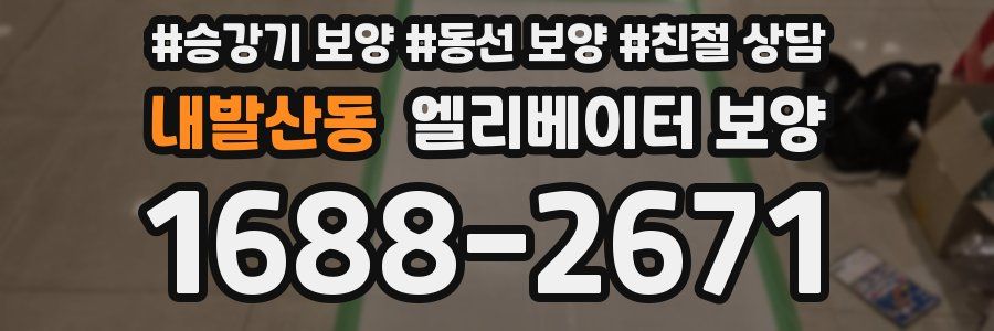 내발산동 엘리베이터 보양