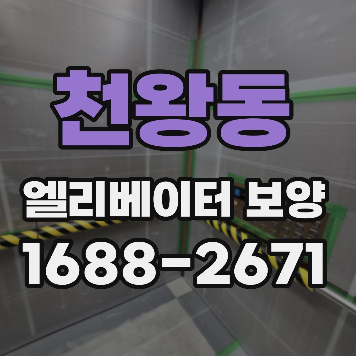 천왕동 엘리베이터 보양 종류별 특징과 활용 상황