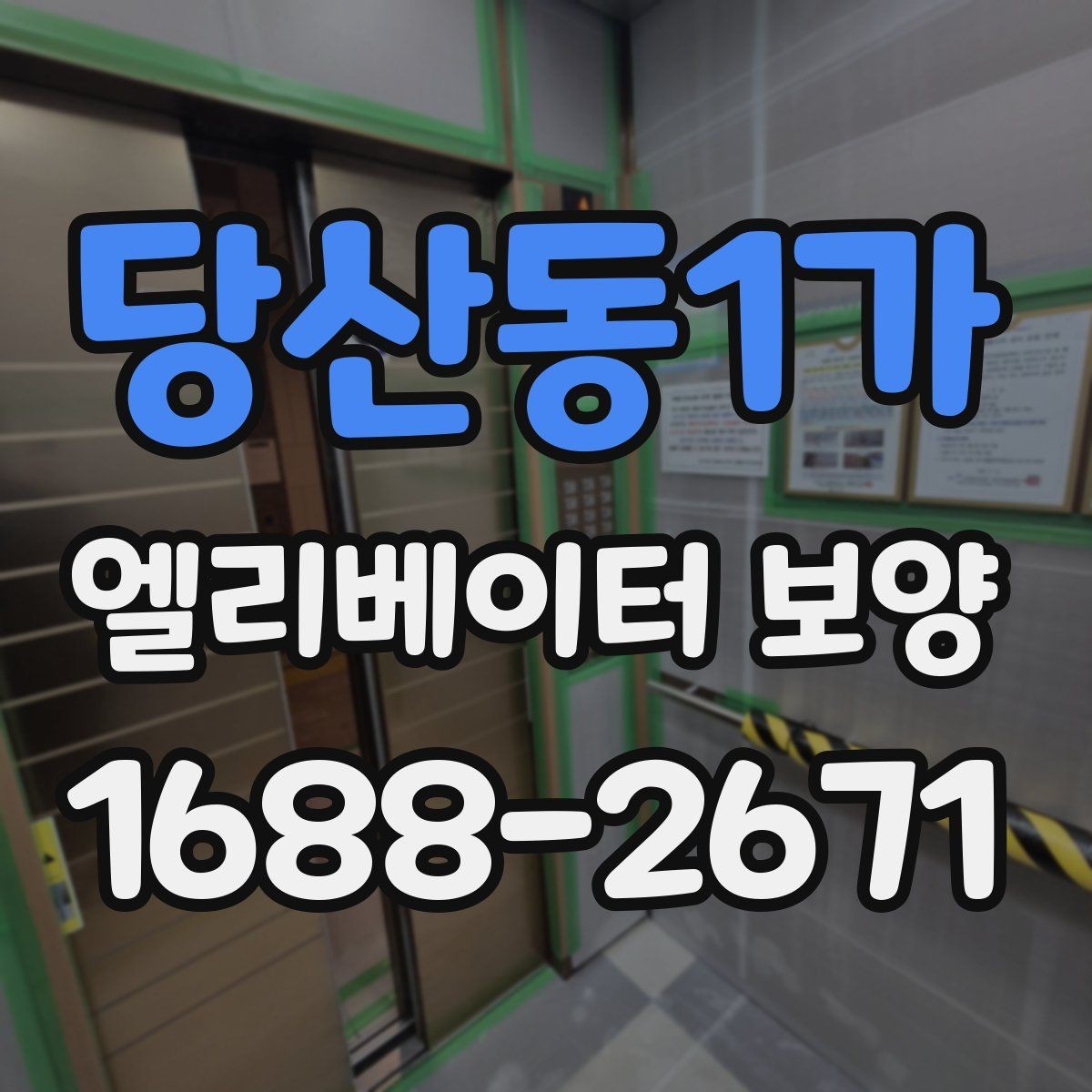당산동1가 엘리베이터 보양 종류별 특징과 활용 상황