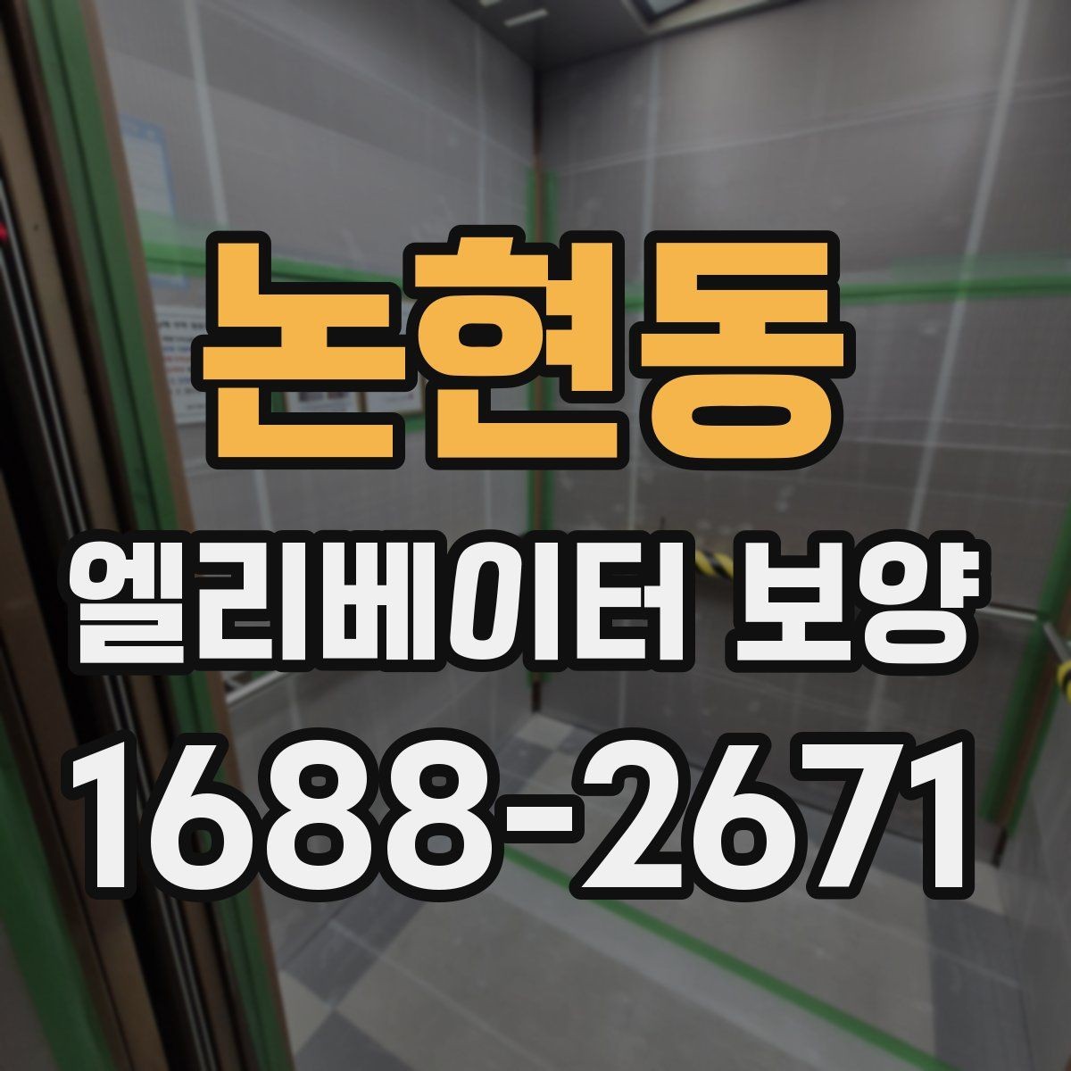 논현동 엘리베이터 보양 비용과 작업 범위의 관계