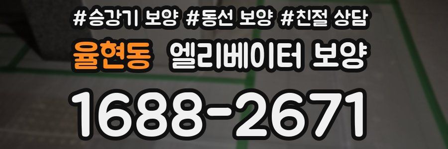 율현동 엘리베이터 보양