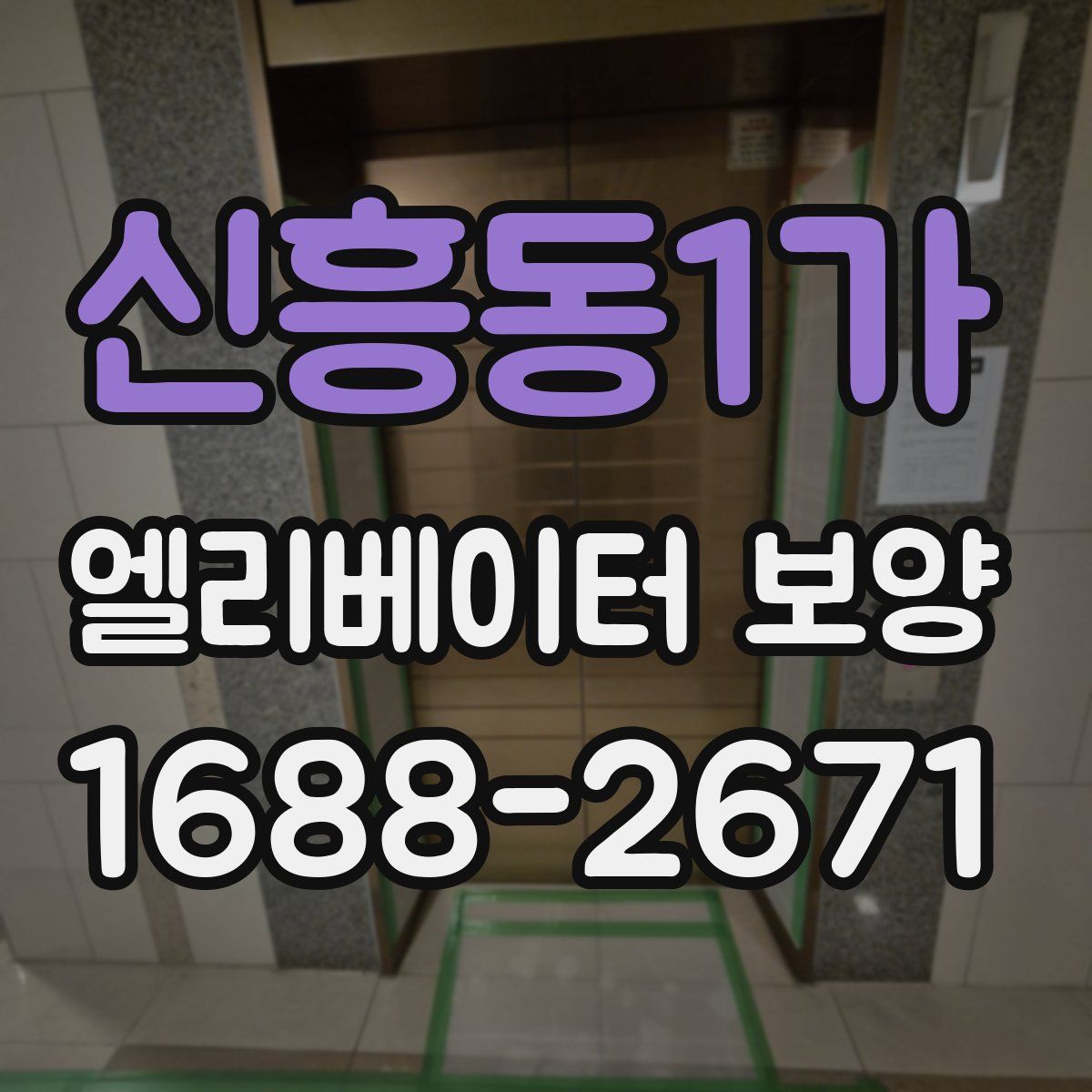 신흥동1가 엘리베이터 보양