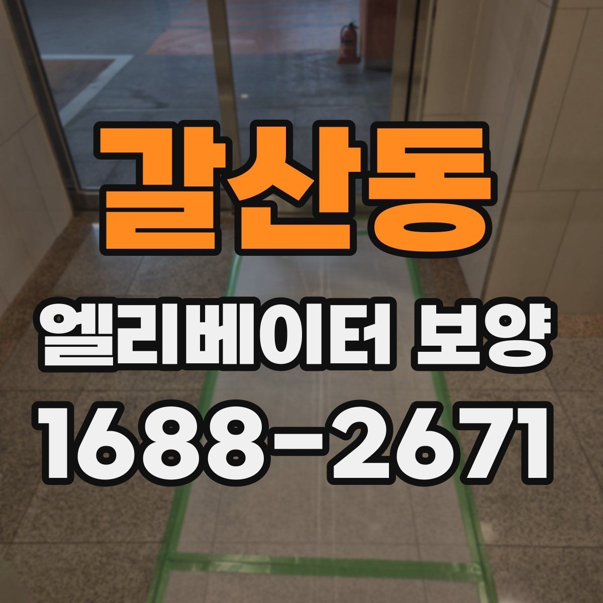 갈산동 엘리베이터 보양 업체 선택 전 확인할 점