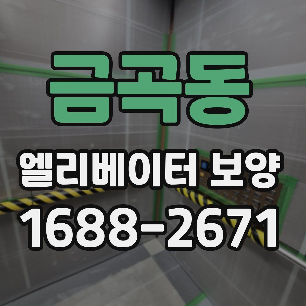 금곡동 엘리베이터 보양 유지관리에서 신경 쓸 부분