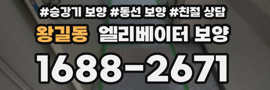 왕길동 엘리베이터 보양