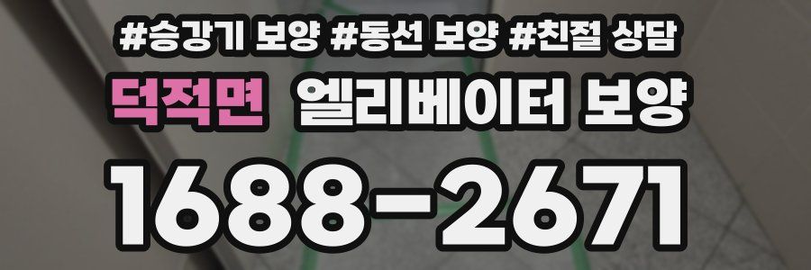 덕적면 엘리베이터 보양