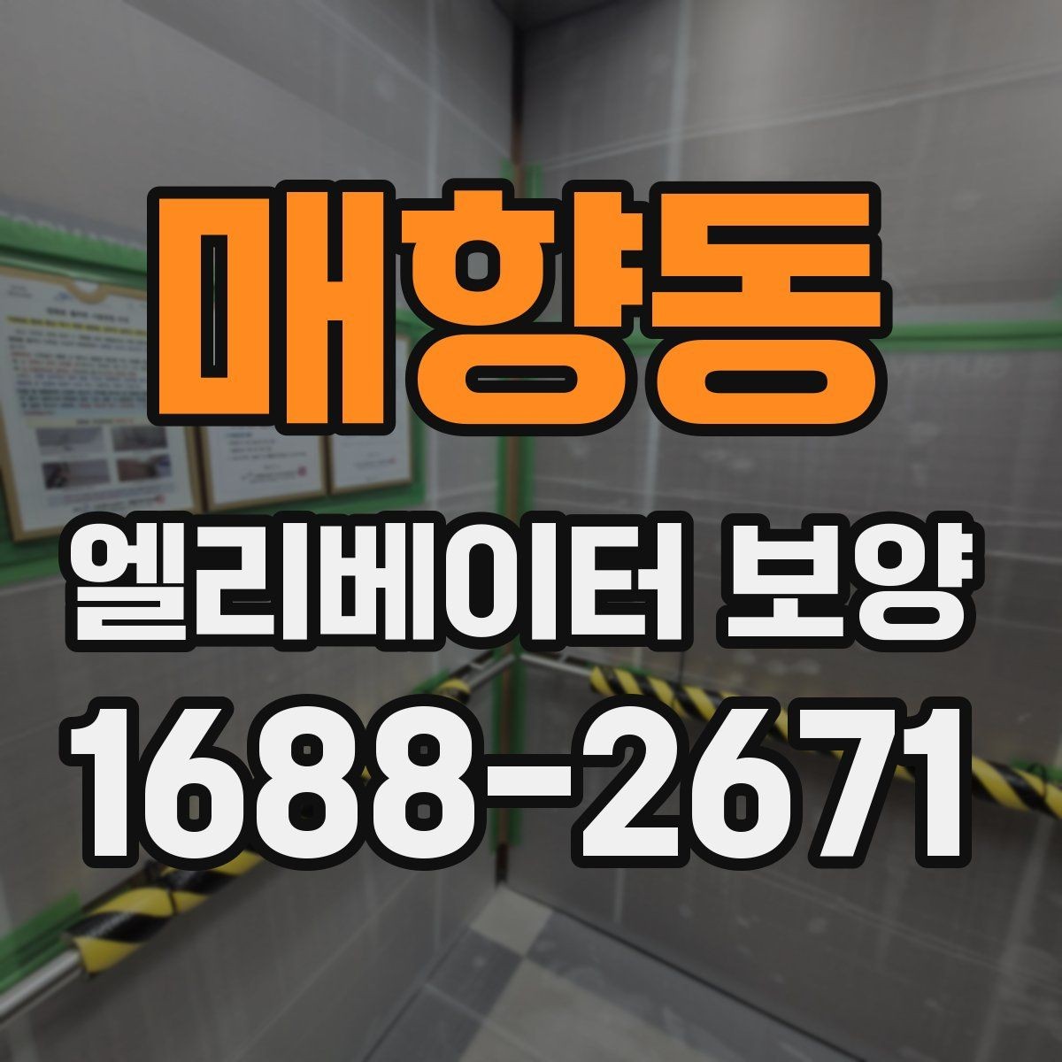 매향동 엘리베이터 보양 작업에 적합한 시기와 조건
