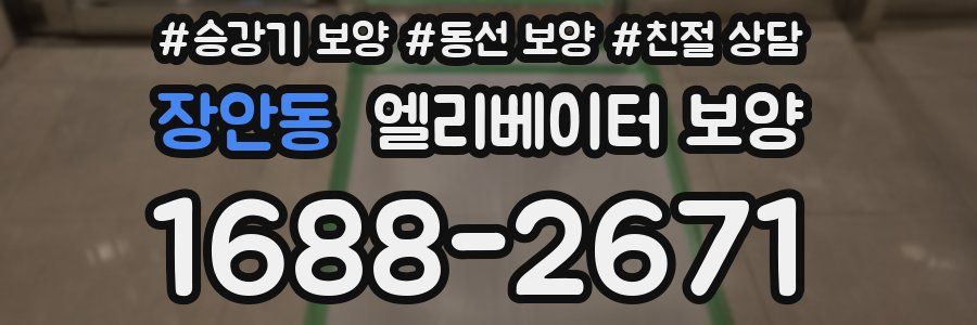 장안동 엘리베이터 보양