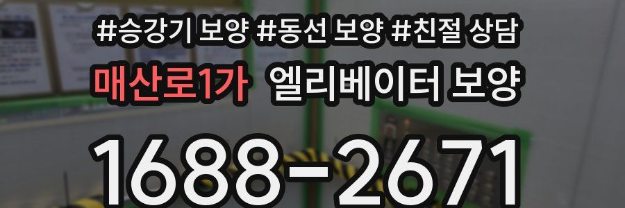 매산로1가 엘리베이터 보양