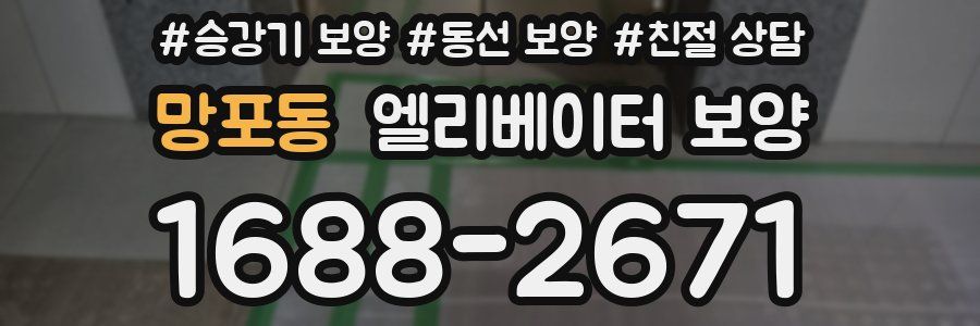 망포동 엘리베이터 보양