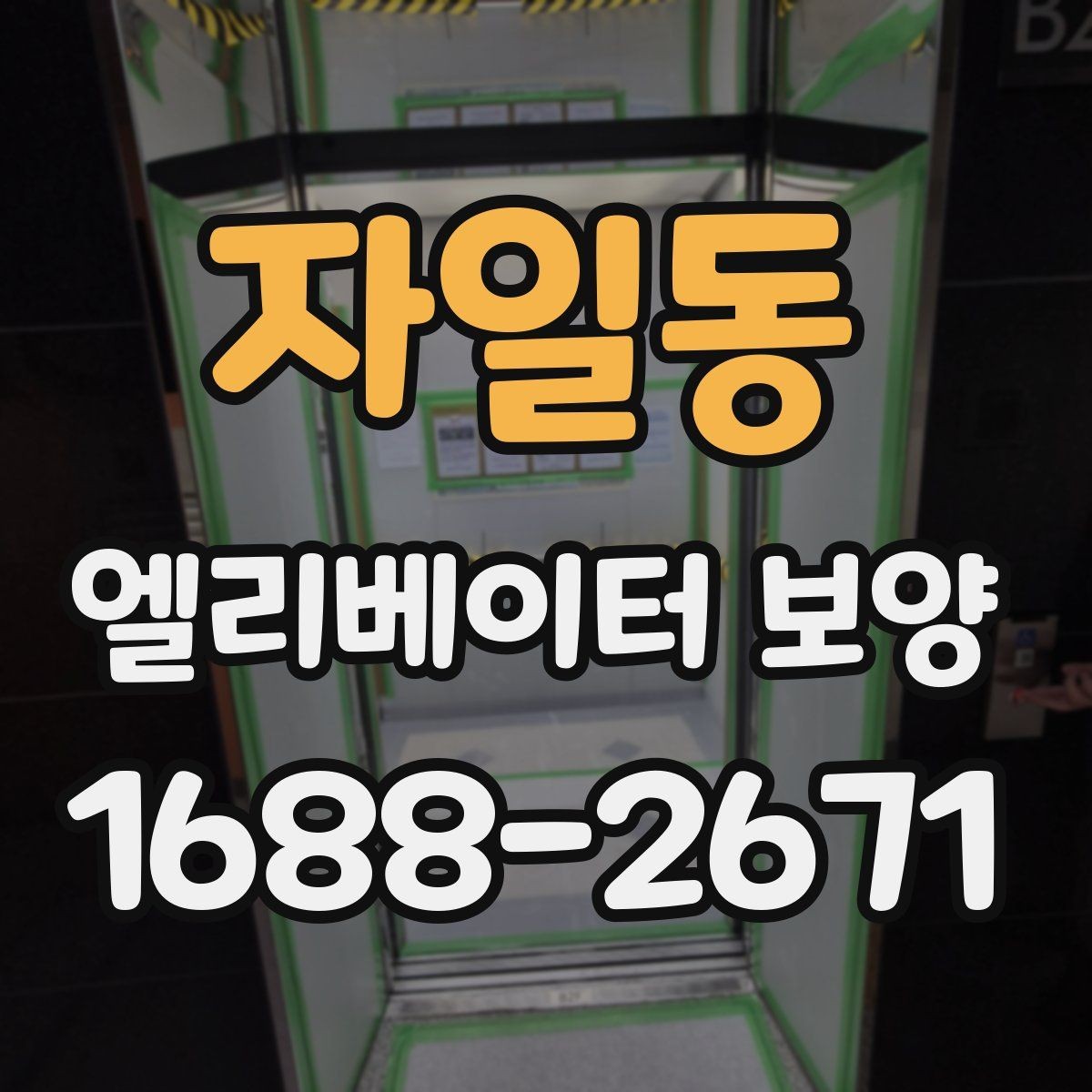 자일동 엘리베이터 보양 시 보호 범위 설정이 중요한 이유