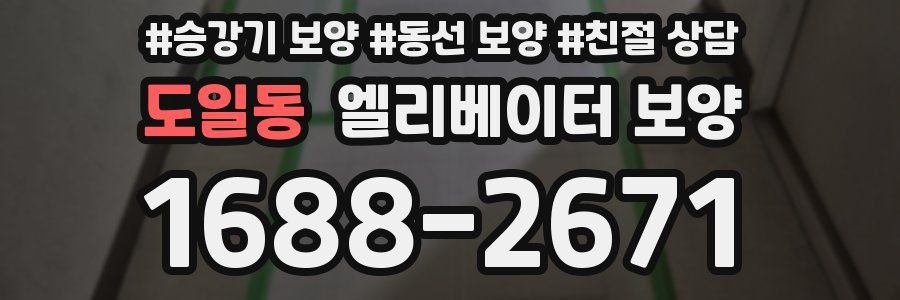 도일동 엘리베이터 보양