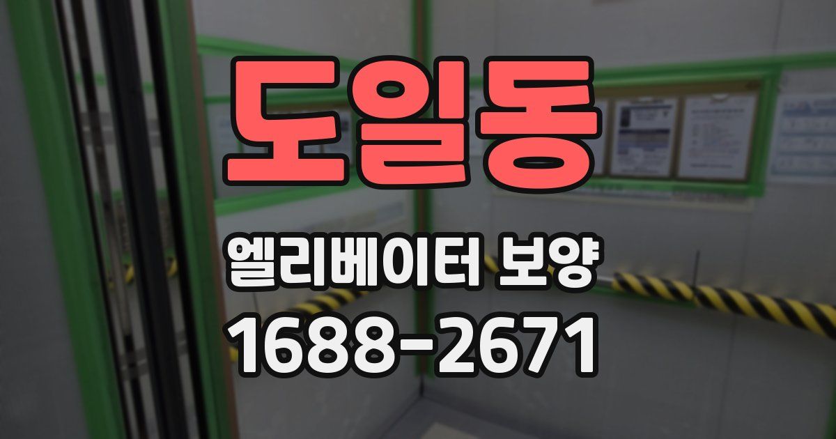 도일동 엘리베이터 보양
