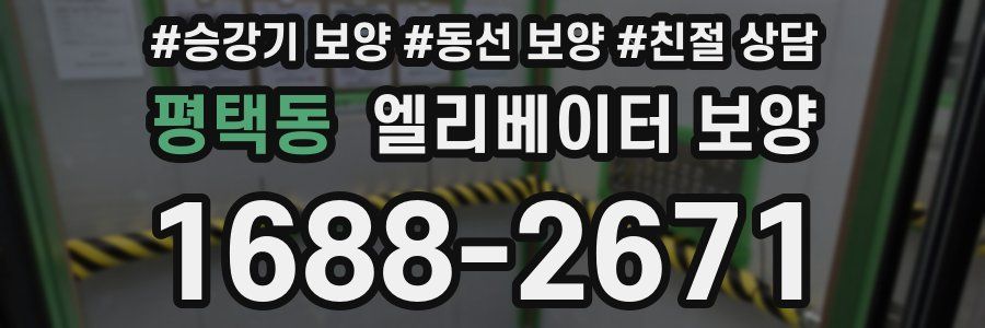 평택동 엘리베이터 보양