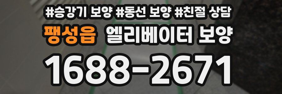 팽성읍 엘리베이터 보양