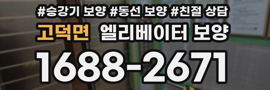 고덕면 엘리베이터 보양