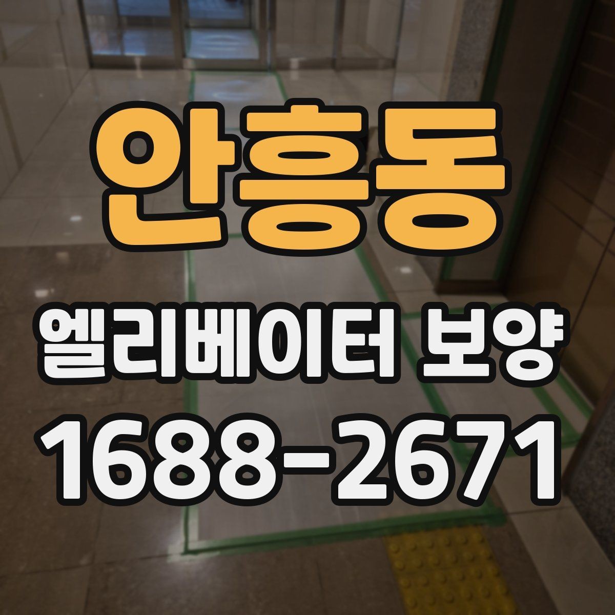 안흥동 엘리베이터 보양 설치 전 주의할 부분