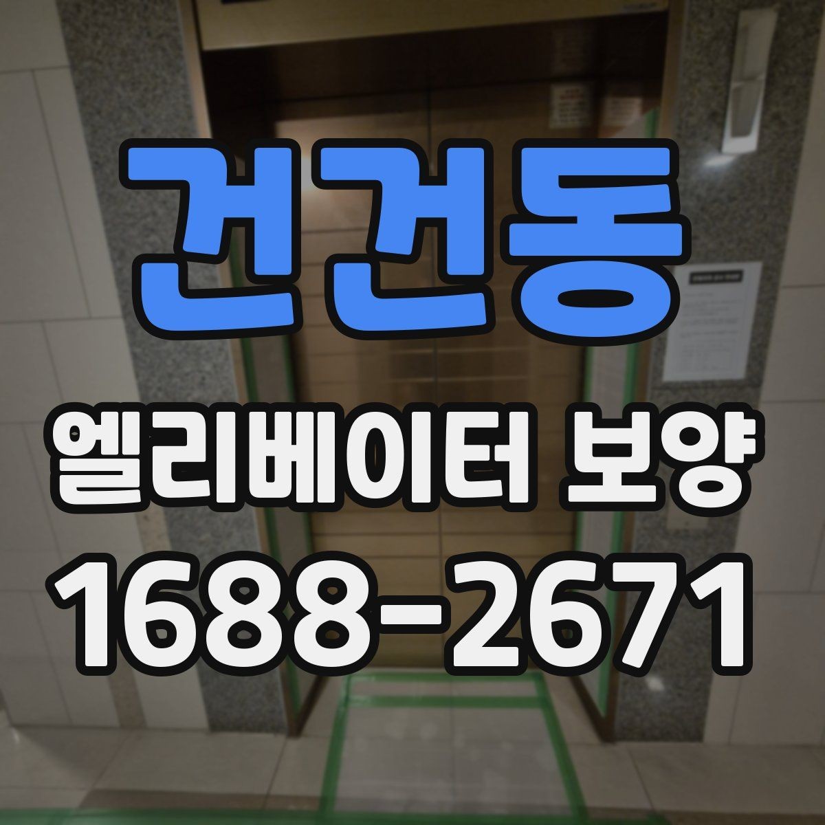 건건동 엘리베이터 보양 자재 보관과 관리 방법