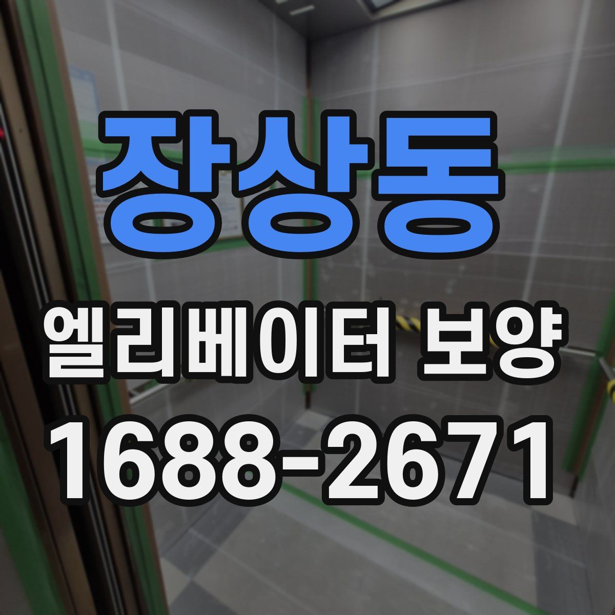 장상동 엘리베이터 보양