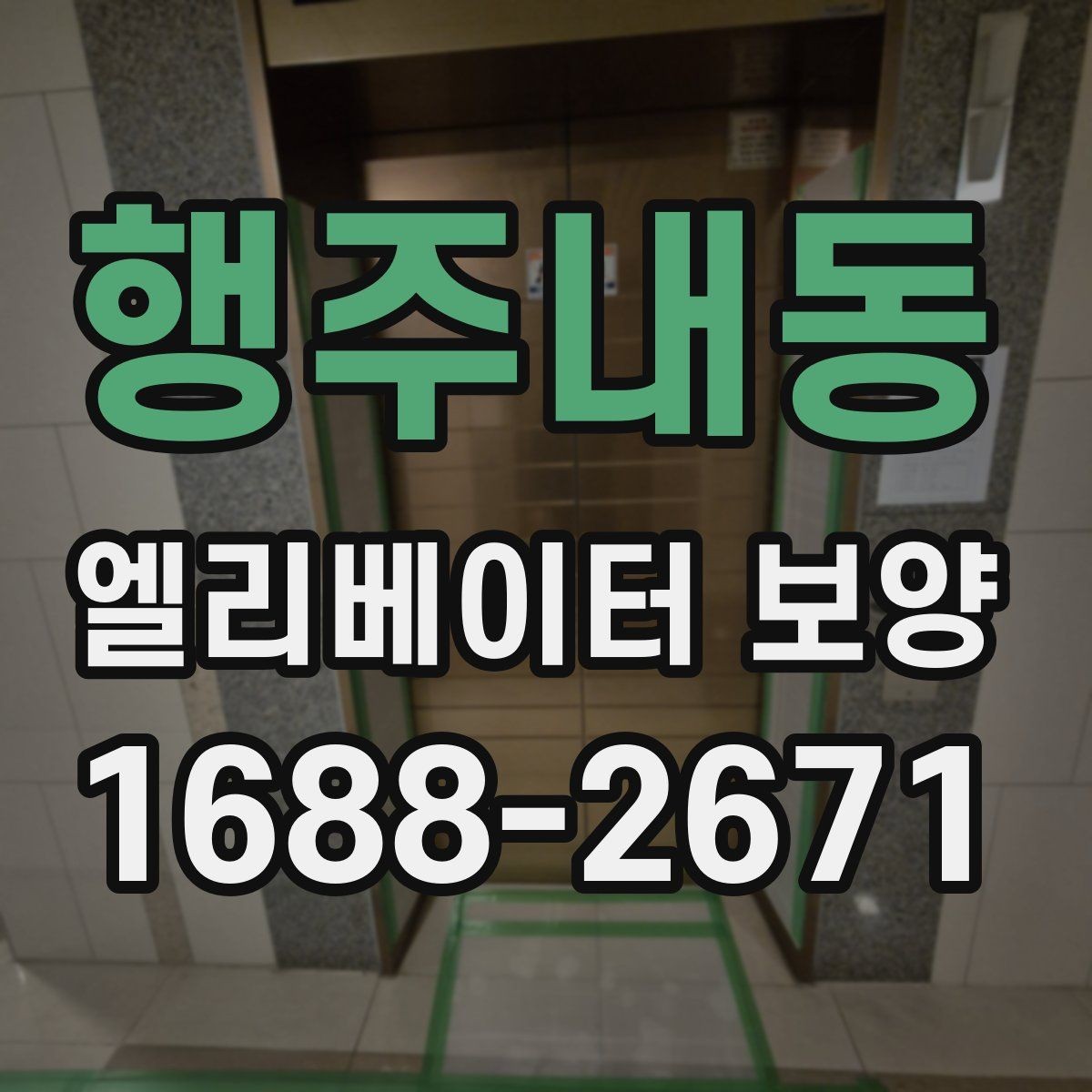 행주내동 엘리베이터 보양 견적 상담 전에 준비할 자료